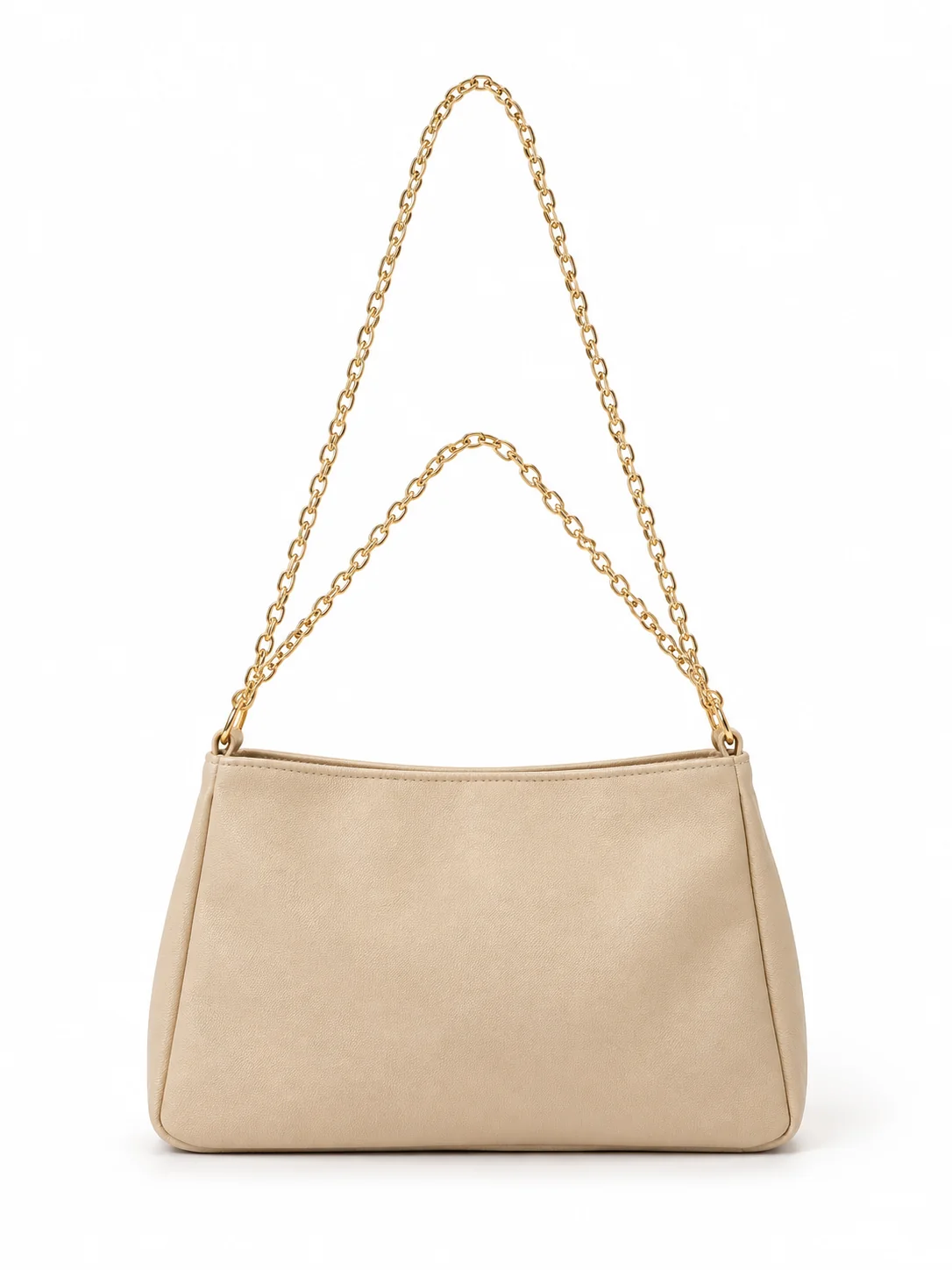 Bolso beige — ilustración basada en su descripción