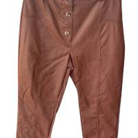 PANTALÓN CUERO MARRON